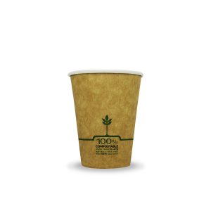 12oz Single Wall Paper Cup - Natural