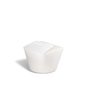 16oz Paper Bowl with Folding Lid