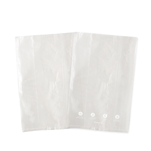 Medium Polybag Cassava Bag - Clear