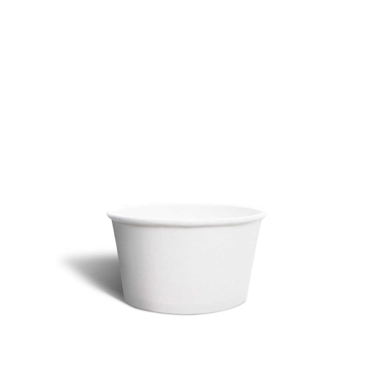 12 oz Soup Containers with Lids Disposable Soup Bowls, Ice Cream Containers,  Disposable Soup Cups White