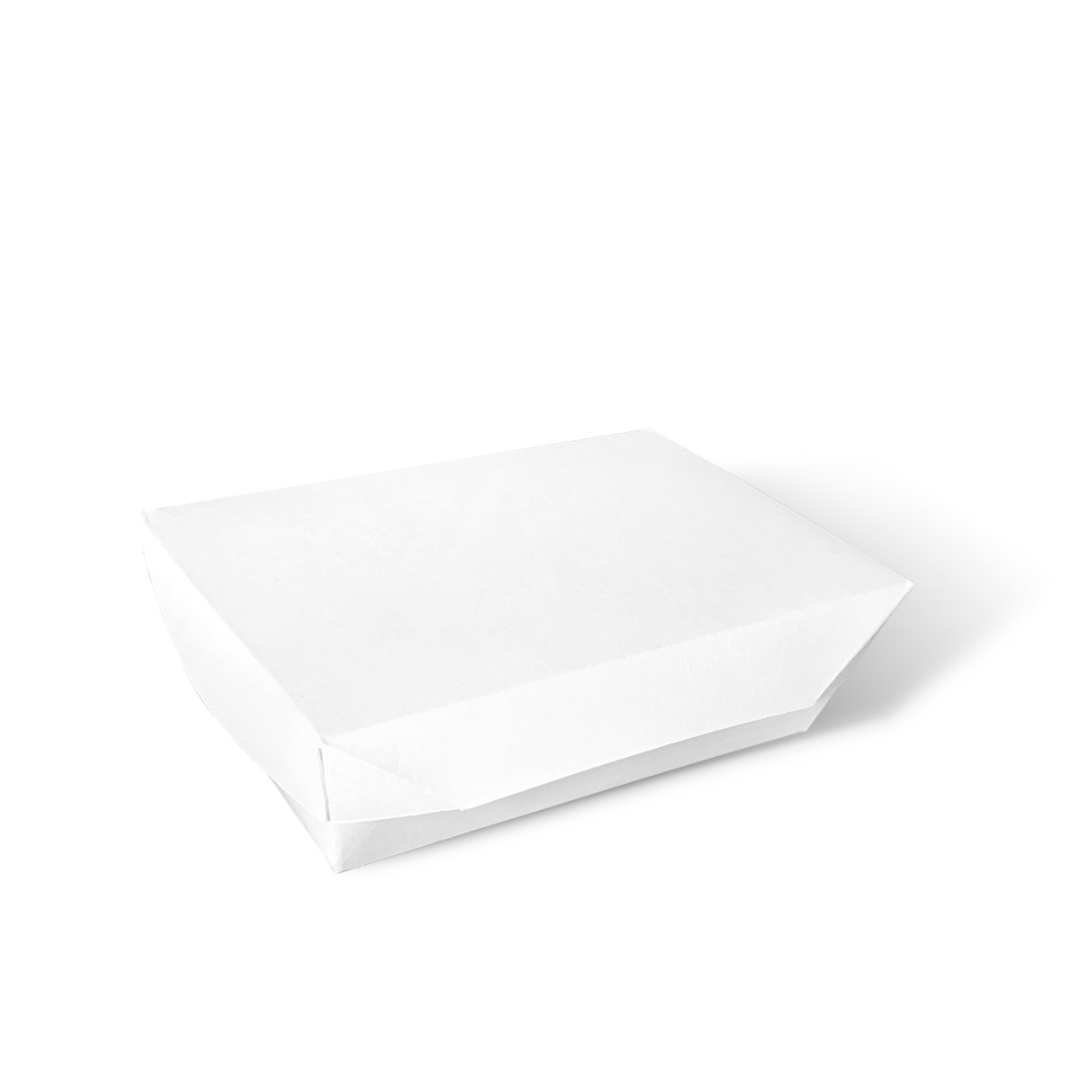 Large Paper Clamshell Food Box - Affinity Supply Co.