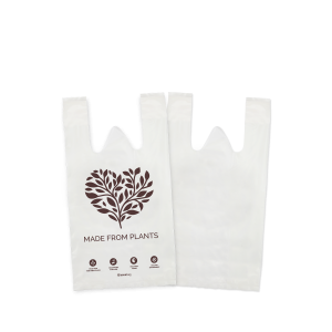 Small T-Shirt Cassava Bag - White